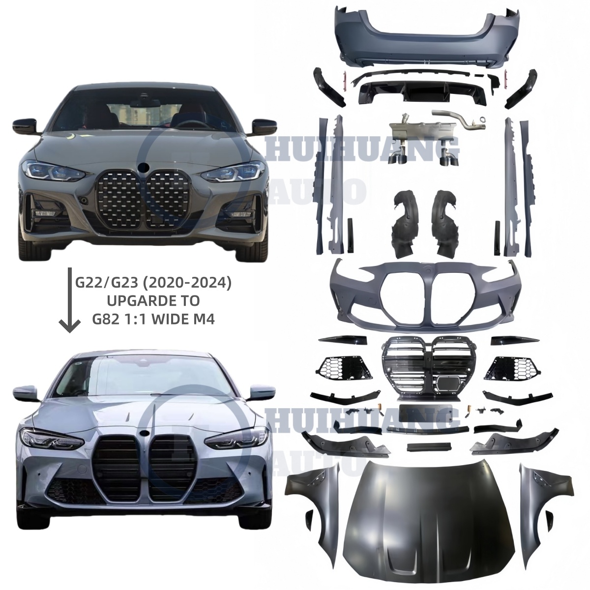 Model Kit Led - High Quality PP Material G82 M4