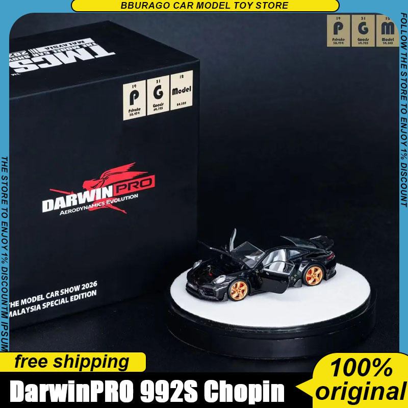 Model Kit Pg - Pgm 1:64 Darwinpro Porsche 992s Chopin