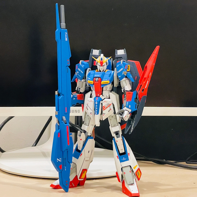 Model Kit Zeta Gundam - JMS HG 1/144 MSZ-006 ZETA Assembly