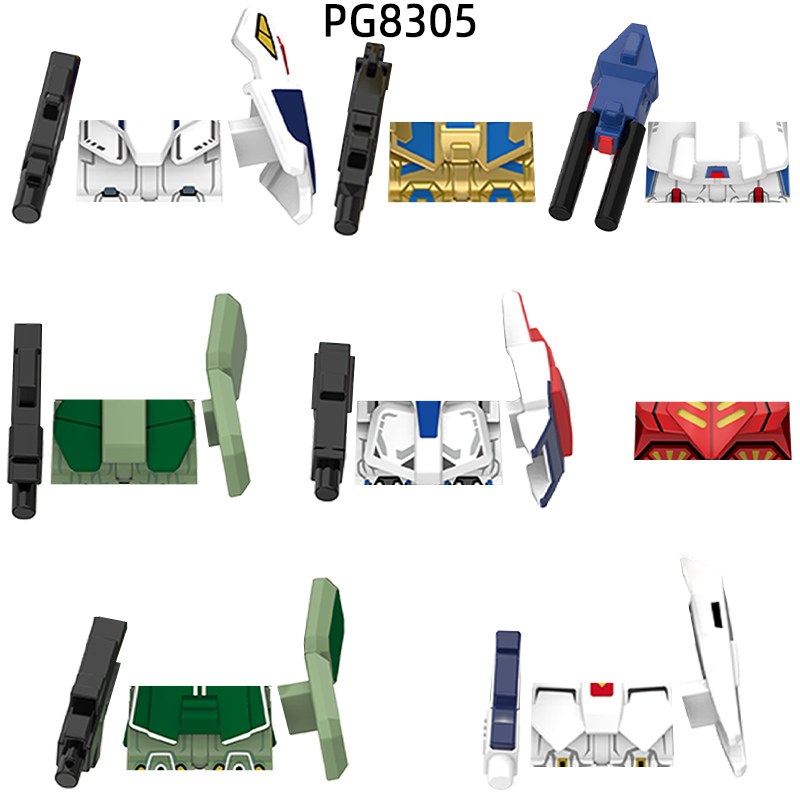 Model Kit Pg - The Action Figures Shield Weapons Pants