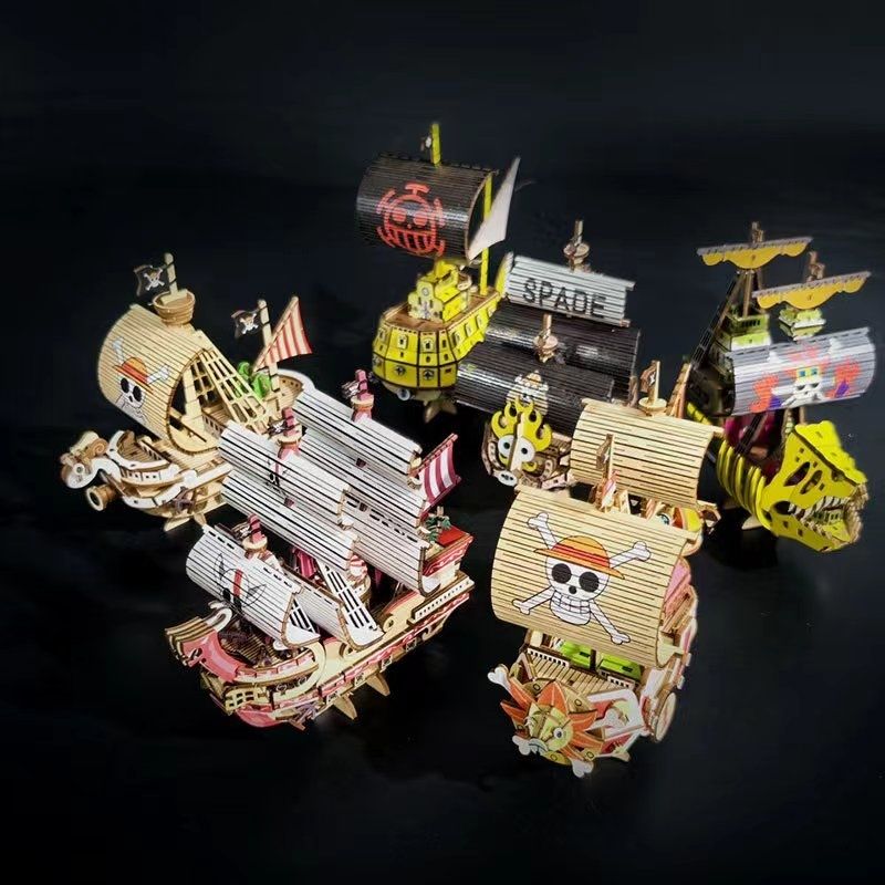 Model Kit One Piece Ship - Bandai Genuine ONE PIECE GRAND SHIP