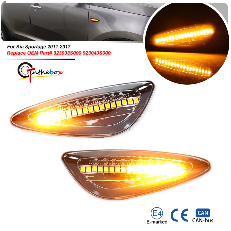 Model Kit Led - 2PCS LED Light Side Marker Dynamic