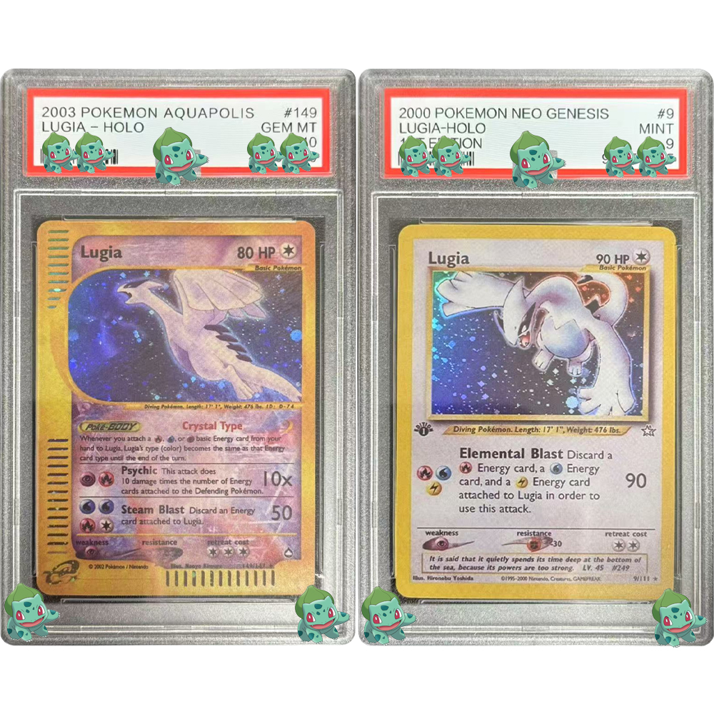 Model Kit Lugia - DIY PTCG Graded Collection Card 2003