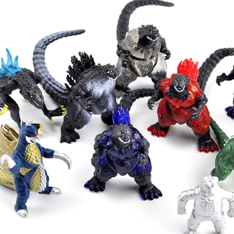 10pcs/set Godzilla Movie Perip - Model Kit Godzilla บทวิจารณ์และราคา