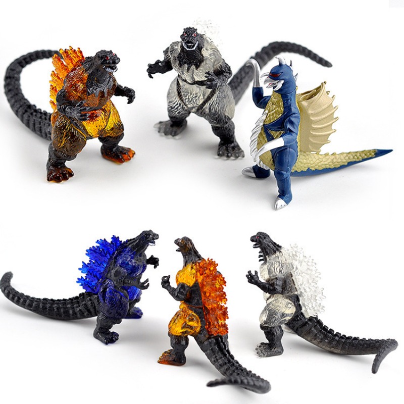 10pcs/set Godzilla Movie Perip - Model Kit Godzilla บทวิจารณ์และราคา