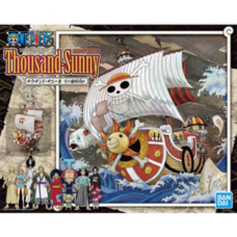 Bandai One Piece Thousand Sunn - Model Kit One Piece Ship บทวิจารณ์และราคา
