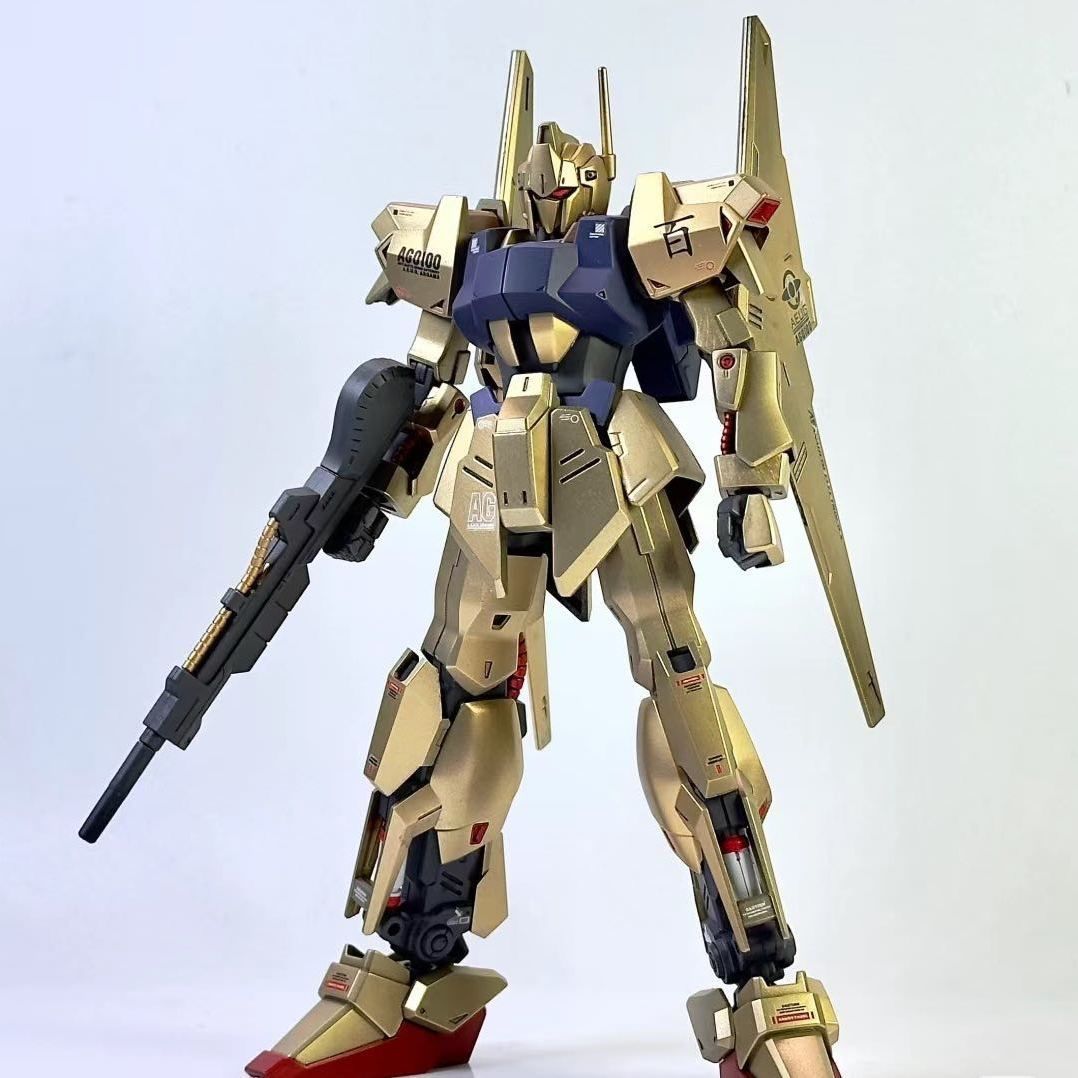 HG 1/144 Spray-Painted Champag - Model Kit Zeta Gundam บทวิจารณ์และราคา