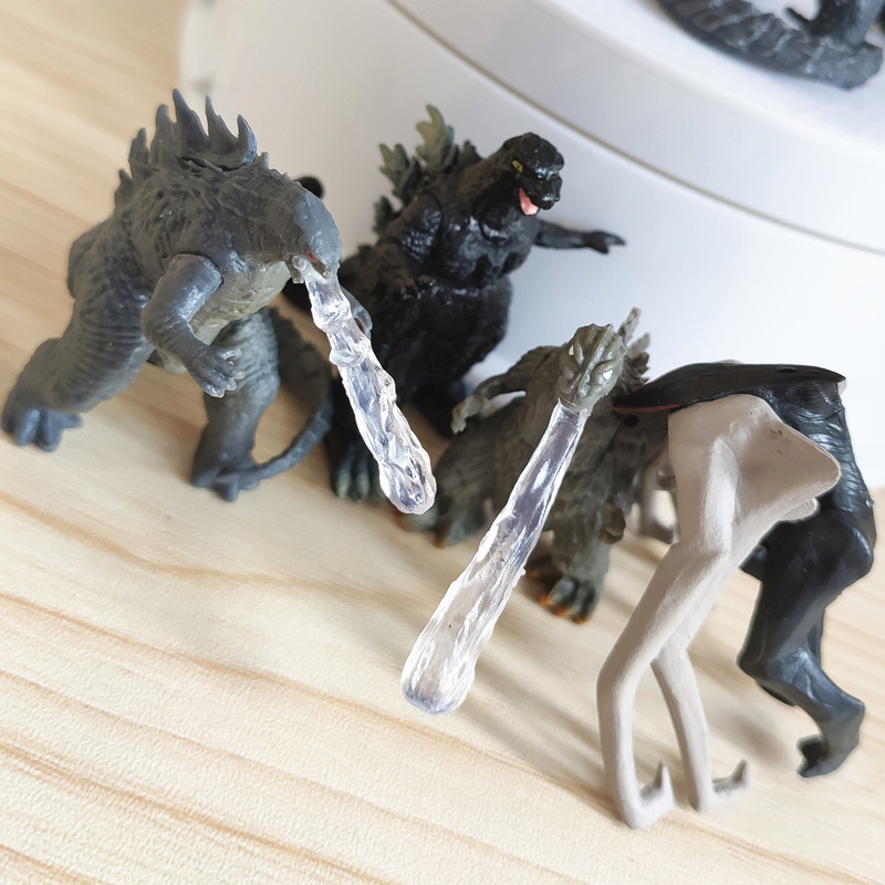 8Pcs/Set Godzilla King Ghidora - Model Kit Godzilla บทวิจารณ์และราคา
