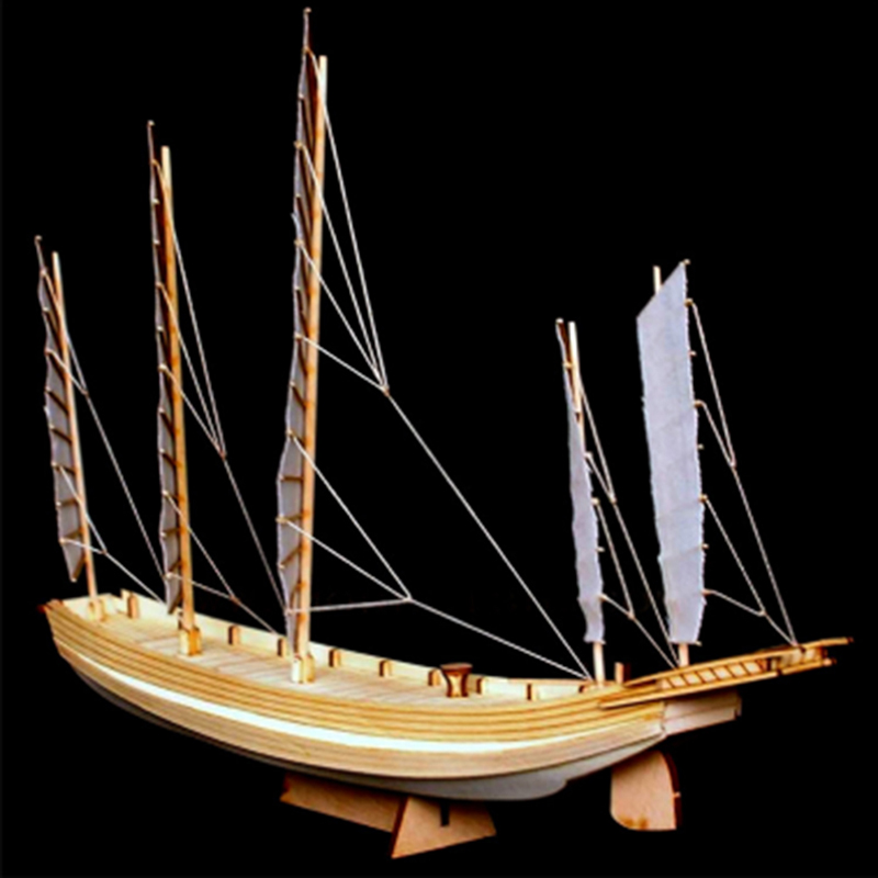 1pcs Chinese sand boat wooden  - Model Kit Lucario บทวิจารณ์และราคา