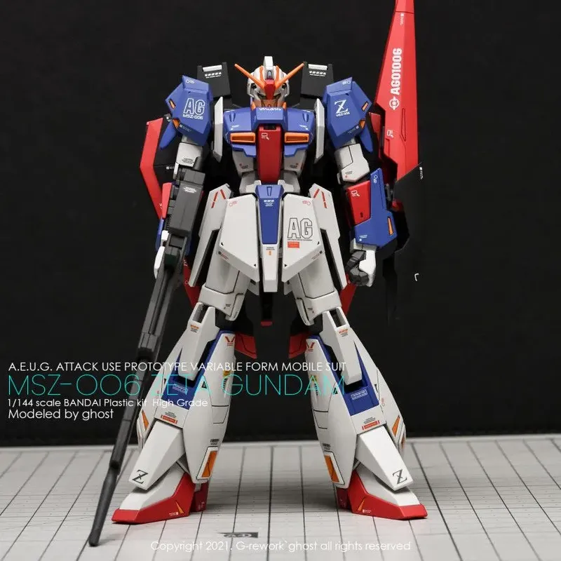 JMS HG 1/144 MSZ-006 ZETA Asse - Model Kit Zeta Gundam บทวิจารณ์และราคา