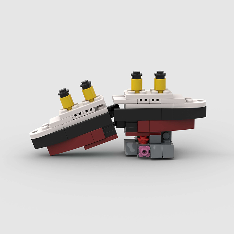 Mini RMS Titanic Sank Ship Mod - Model Kit Lucario บทวิจารณ์และราคา