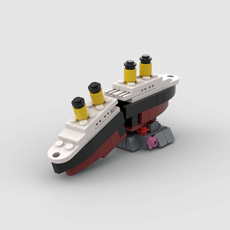 Mini RMS Titanic Sank Ship Mod - Model Kit Lucario บทวิจารณ์และราคา