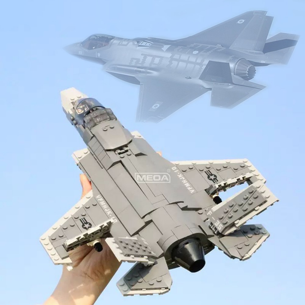 646pcs F-35 Lightning II Plane - Model Kit Ww2 บทวิจารณ์และราคา