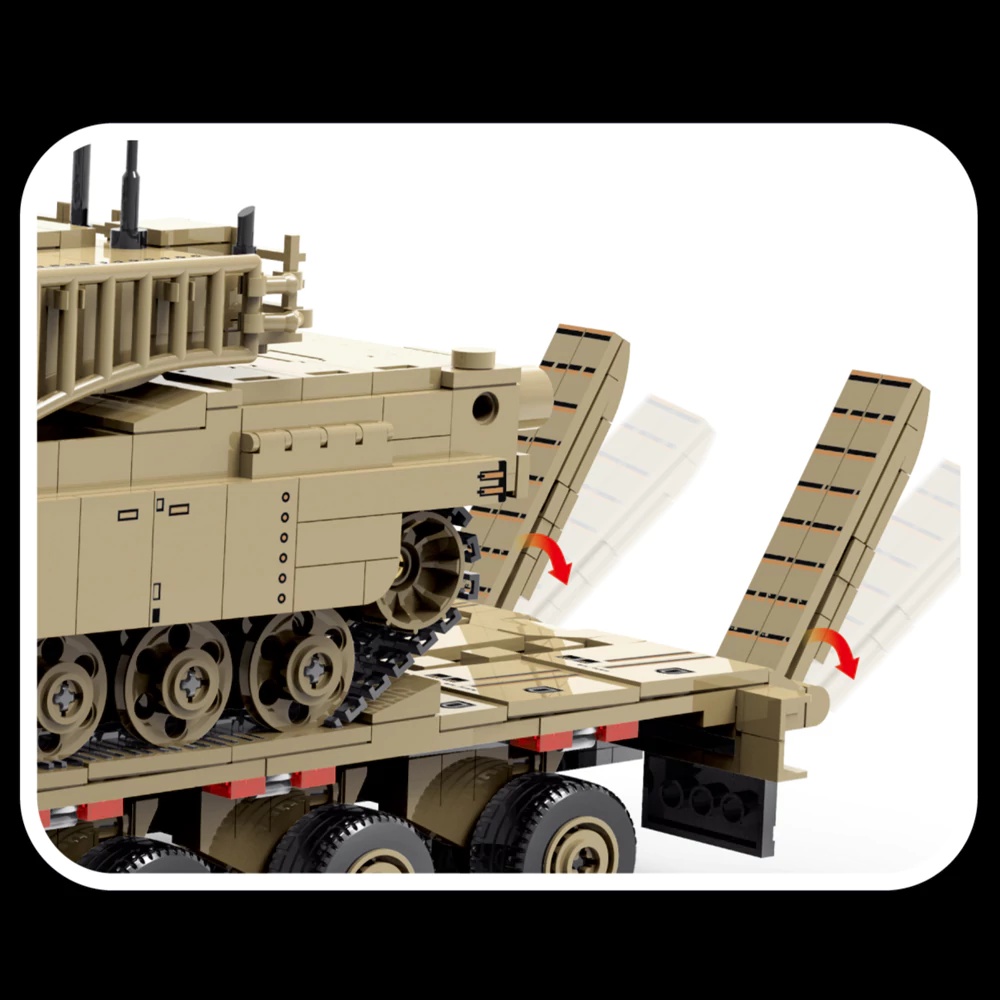 Military WW2 M1070 Armored Veh - Model Kit Ww2 บทวิจารณ์และราคา