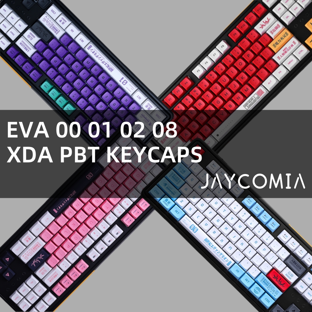 EVA 00 01 02 08 Keycaps XDA PB - Model Kit Eva 00 บทวิจารณ์และราคา