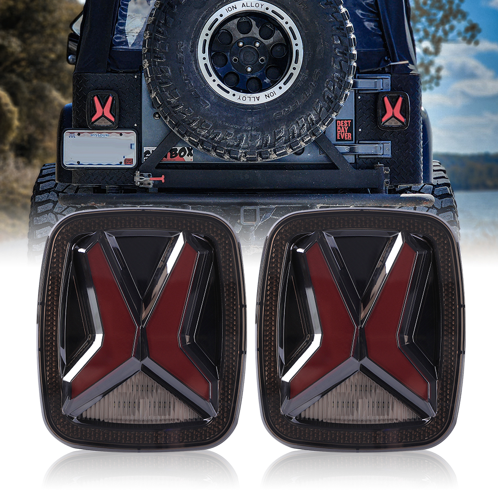 New Upgrade JEEP TJ Tail Lamp  - Model Kit Jeep บทวิจารณ์และราคา