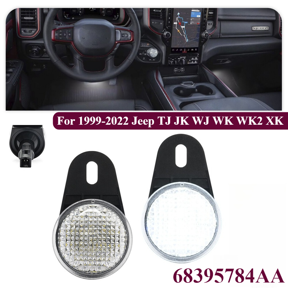 2PCS Under Dash Courtesy Light - Model Kit Jeep บทวิจารณ์และราคา