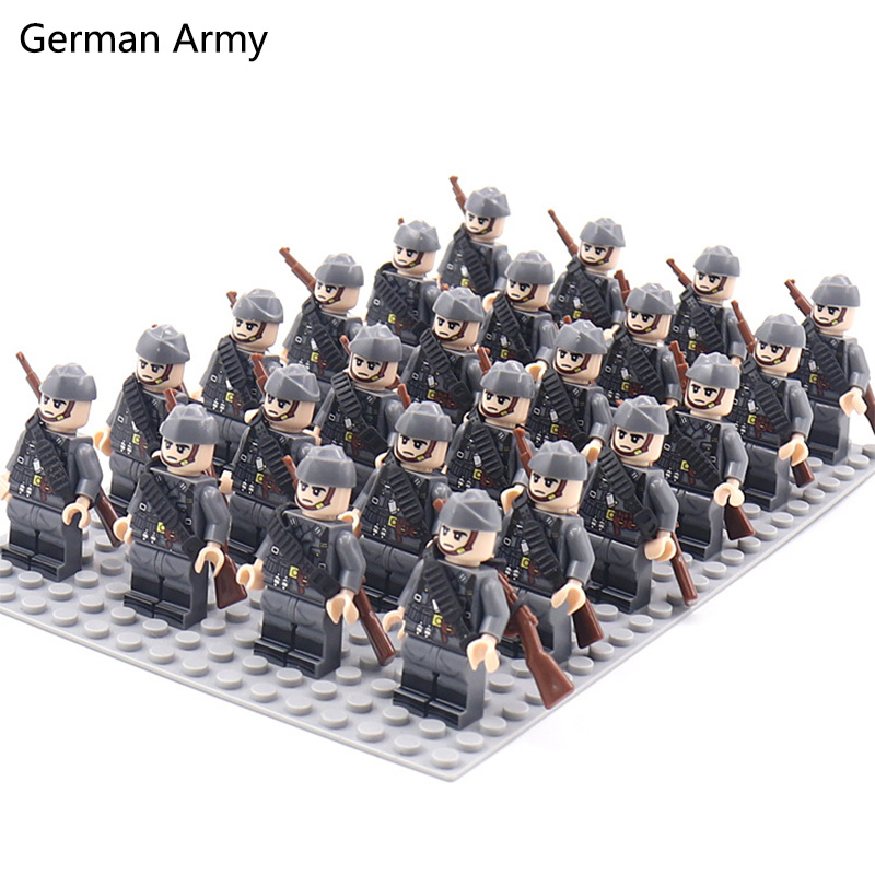 WW2 24pcs/Lot Military Soldier - Model Kit Ww2 บทวิจารณ์และราคา