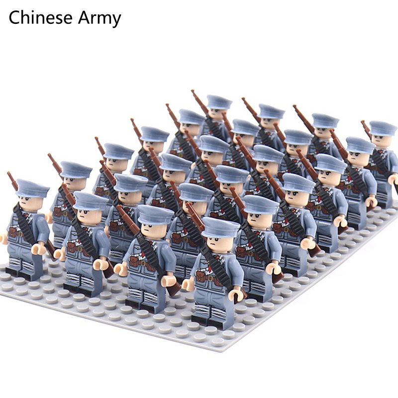 WW2 24pcs/Lot Military Soldier - Model Kit Ww2 บทวิจารณ์และราคา