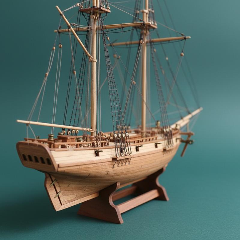 Wooden Ship Model Kit - DIY Sa - Model Kit Lucario บทวิจารณ์และราคา