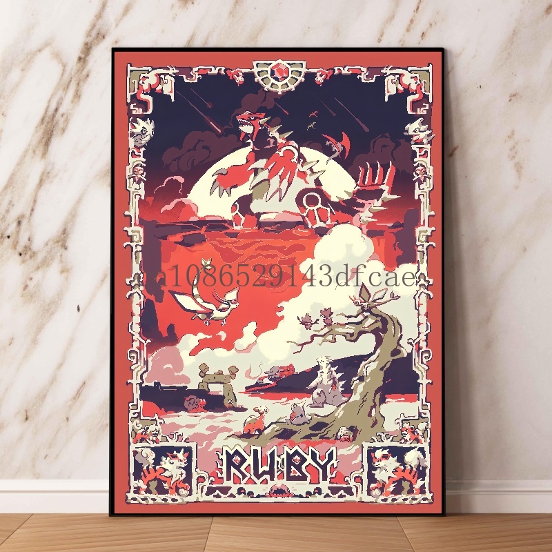 Pokemon Retro Cartoon Poster C - Model Kit Lugia บทวิจารณ์และราคา