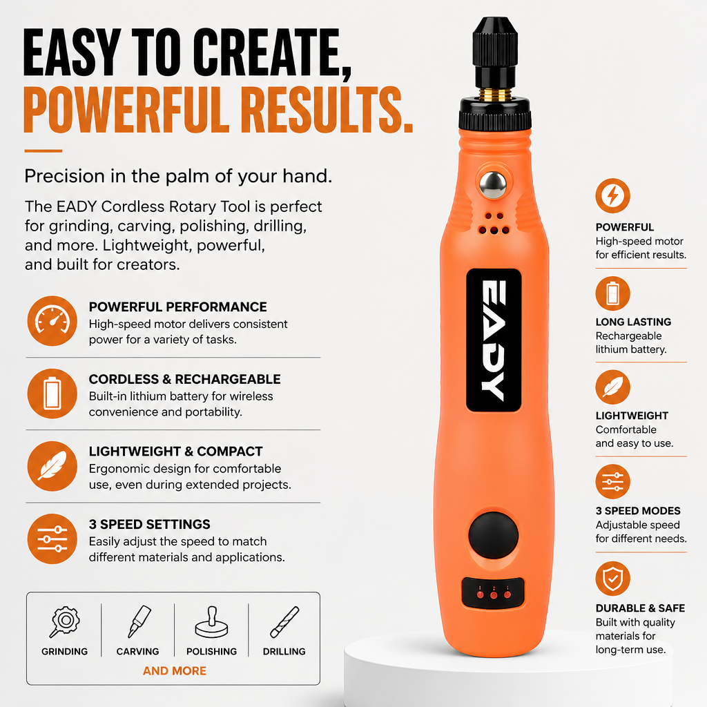 USB Cordless Rotary Tool Kit – - Model Kit Store บทวิจารณ์และราคา