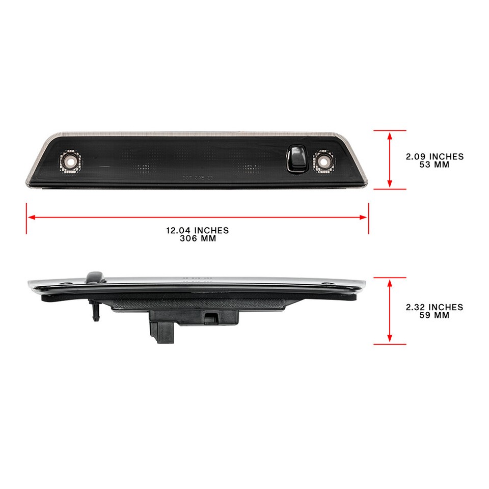 Car High Mount Rear Third Brak - Model Kit Jeep บทวิจารณ์และราคา