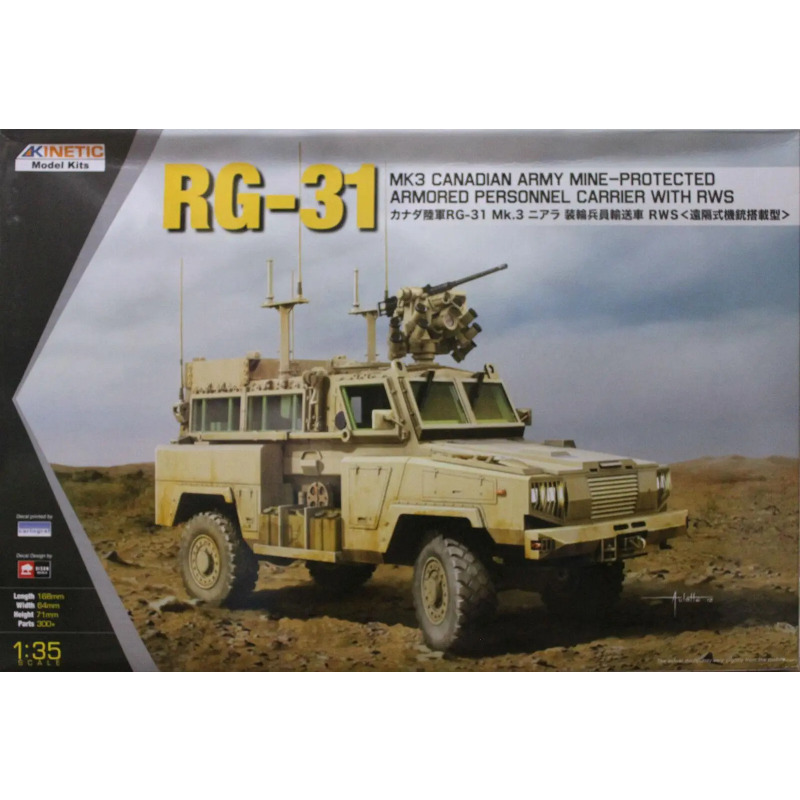 Kinetic K-61010 1/35 Scale Can - Model Kit Pg บทวิจารณ์และราคา