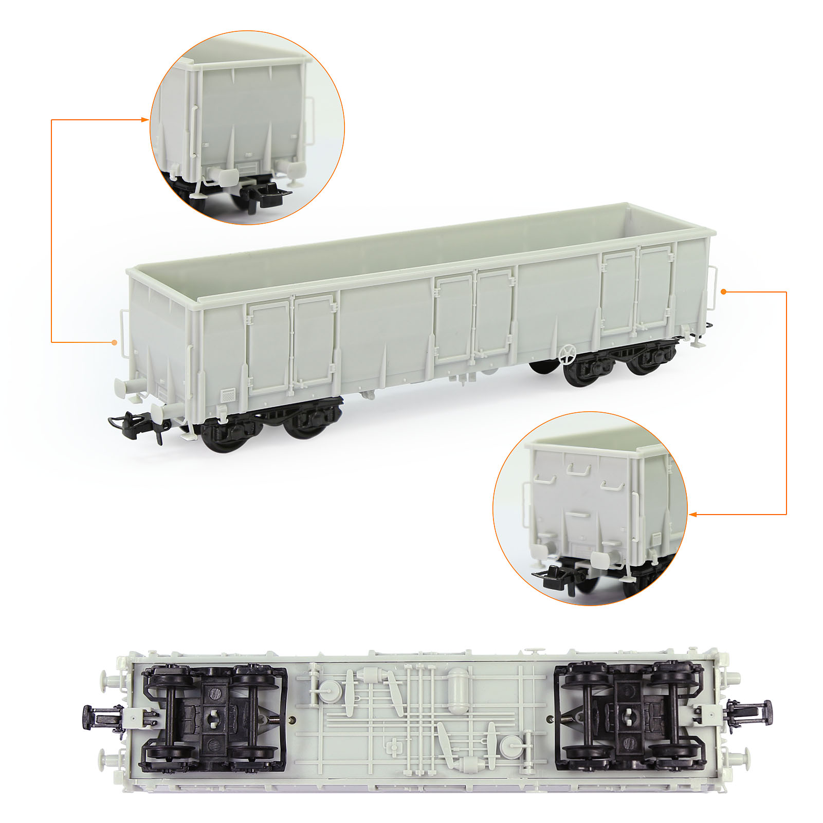 Evemodel 1pc HO Scale 1:87 Bla - Model Kit Lugia บทวิจารณ์และราคา