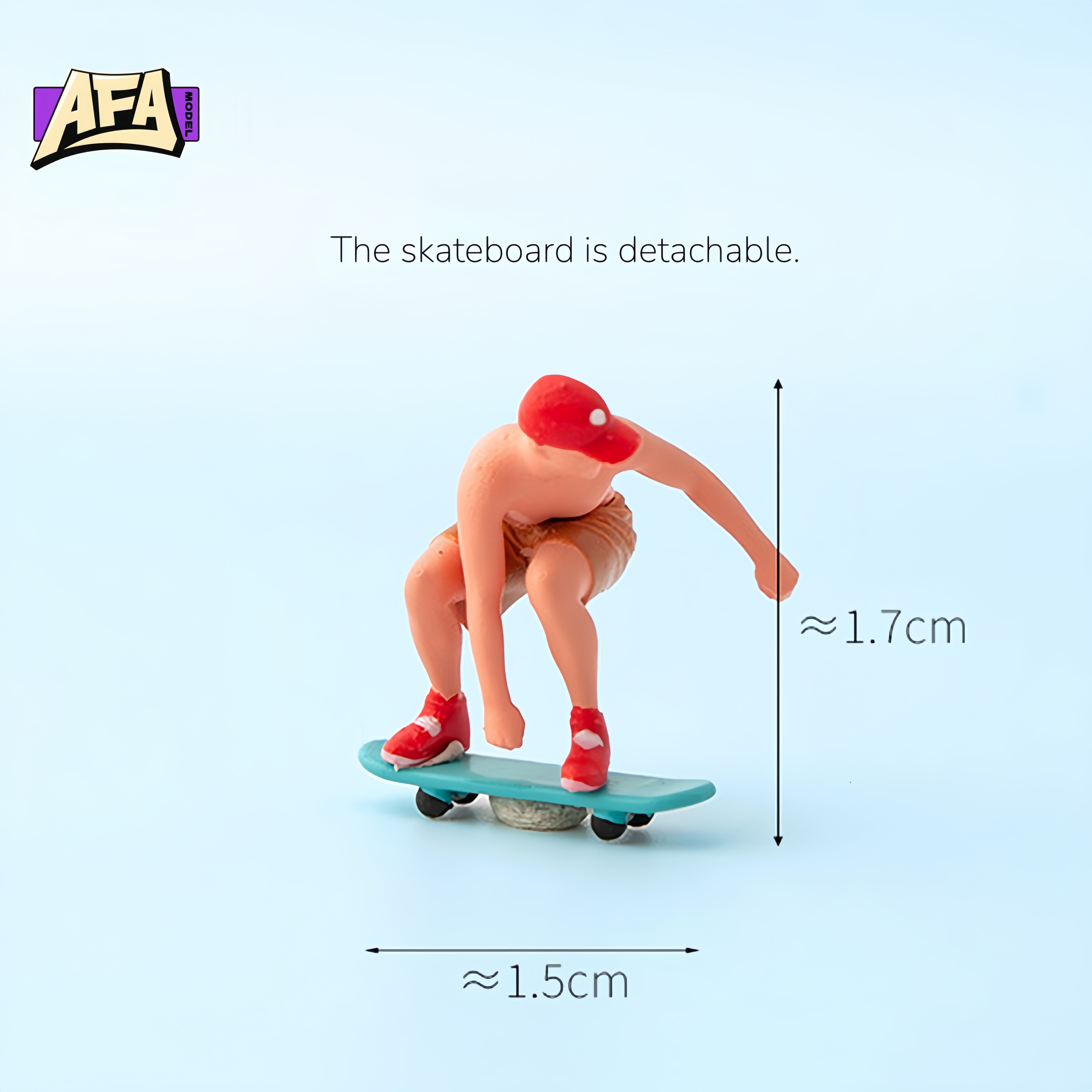 1 64 resin diorama skate Minia - Model Kit Store บทวิจารณ์และราคา