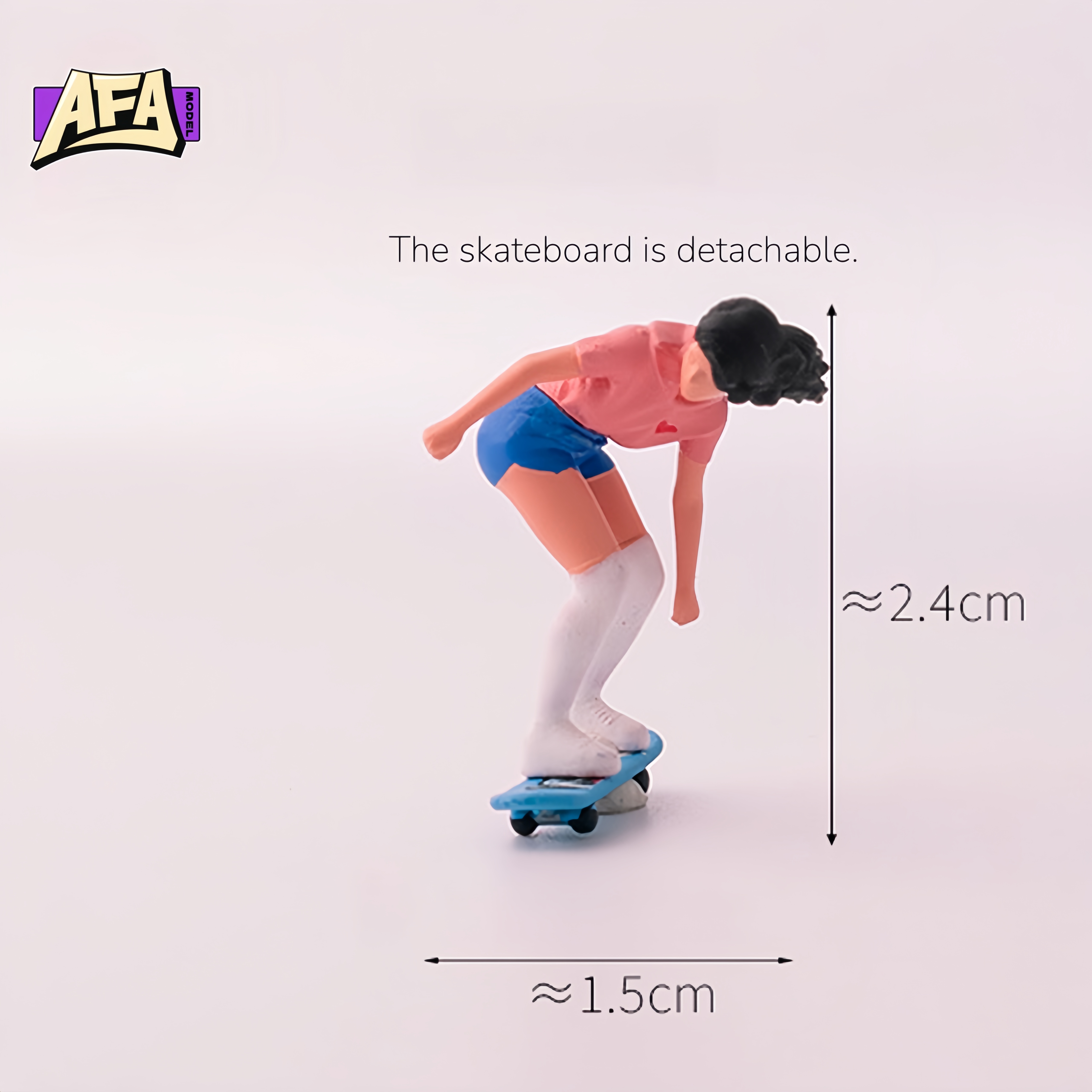 1 64 resin diorama skate Minia - Model Kit Store บทวิจารณ์และราคา