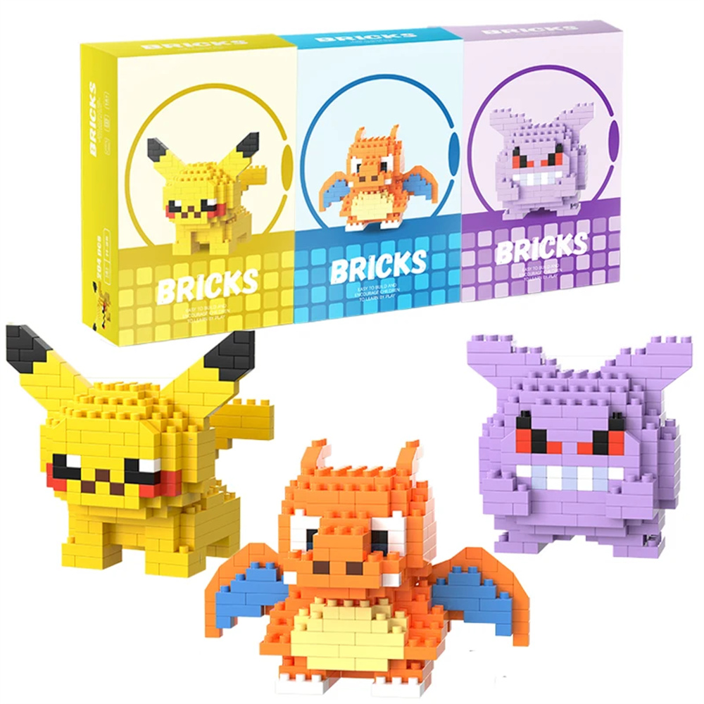 Pokemon Micro Building Blocks  - Model Kit Store บทวิจารณ์และราคา
