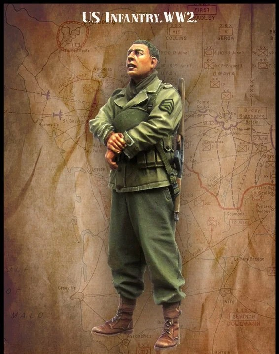 1/35 Scale US Army Infantry WW - Model Kit Ww2 บทวิจารณ์และราคา