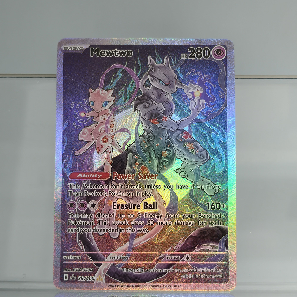 Homemade TCG English Mewtwo Sn - Model Kit Lugia บทวิจารณ์และราคา