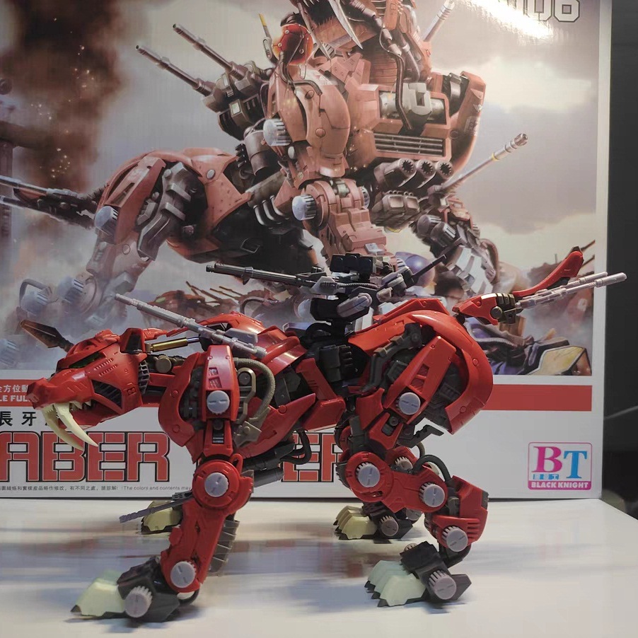 ZOIDS JS006 Red Saber Tiger BT - Model Kit Medabots บทวิจารณ์และราคา