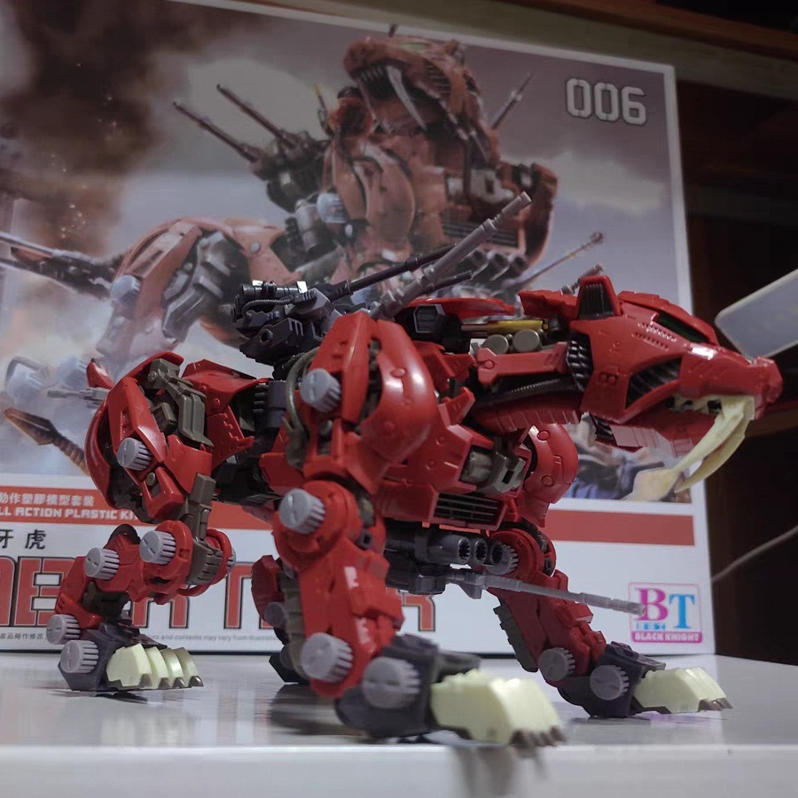 ZOIDS JS006 Red Saber Tiger BT - Model Kit Medabots บทวิจารณ์และราคา