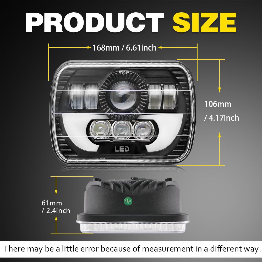 7inch H4 Led Light For Jeep Wr - Model Kit Jeep บทวิจารณ์และราคา