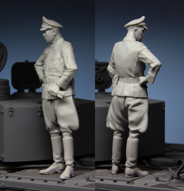 1:35 Resin kit  officer in Kur - Model Kit Ww2 บทวิจารณ์และราคา