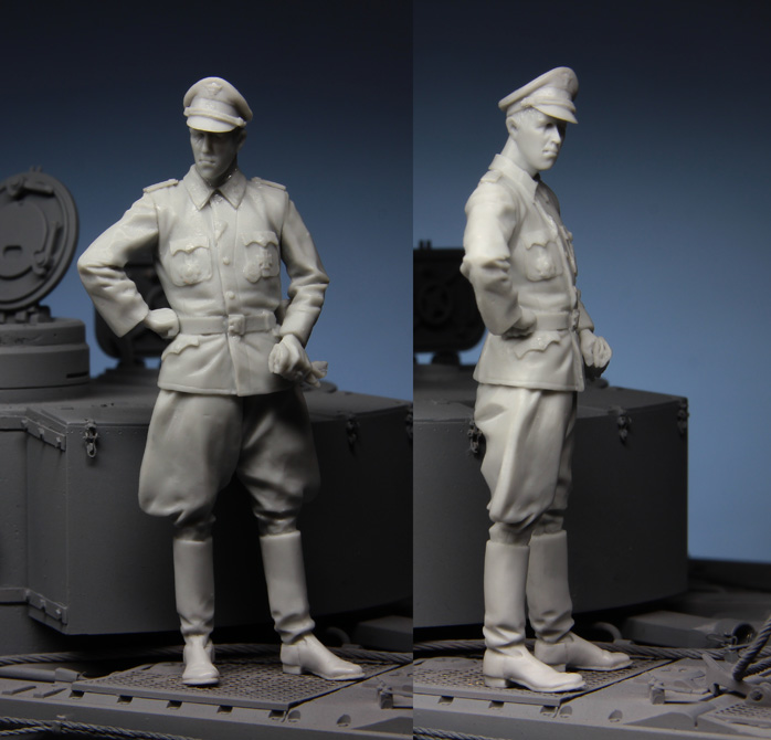 1:35 Resin kit  officer in Kur - Model Kit Ww2 บทวิจารณ์และราคา
