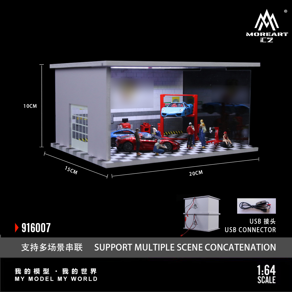 Kicarmod 1/64 LED Light Up Gar - Model Kit Led บทวิจารณ์และราคา
