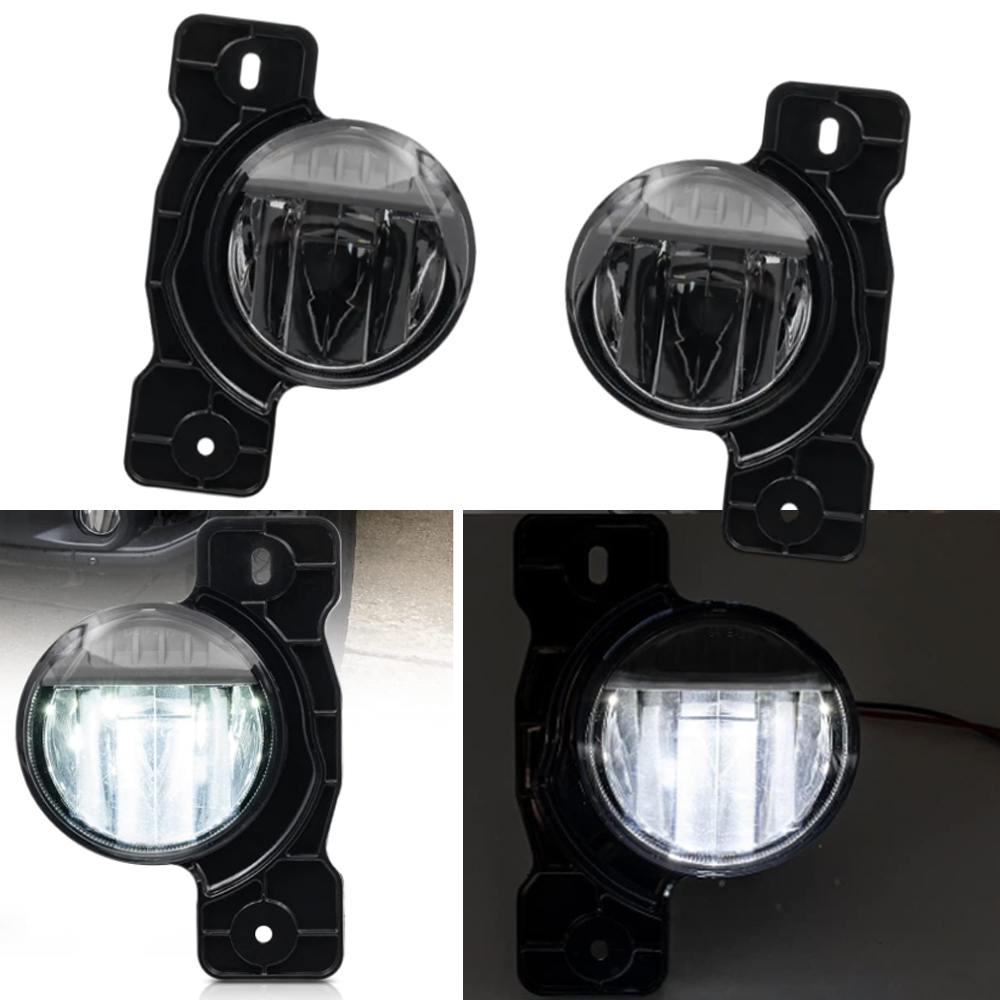 2pcs LED Fog Driving Lights Fo - Model Kit Jeep บทวิจารณ์และราคา