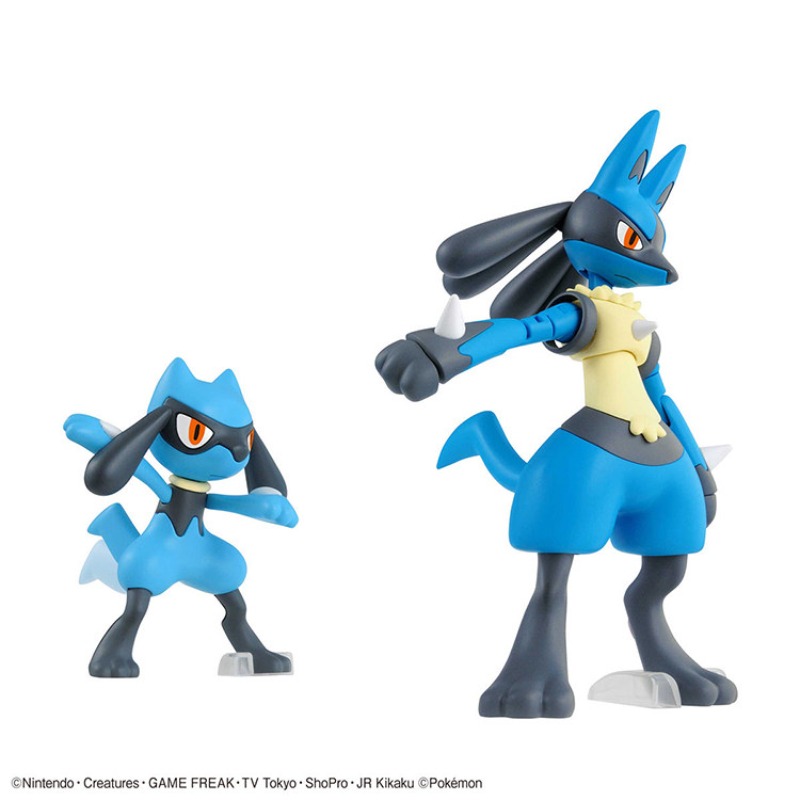 Bandai Genuine POKEMON Action  - Model Kit Lucario บทวิจารณ์และราคา