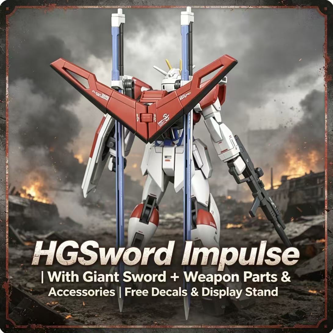 21 HG GAOGAO Sword Impulse Mec - Model Kit Pg บทวิจารณ์และราคา