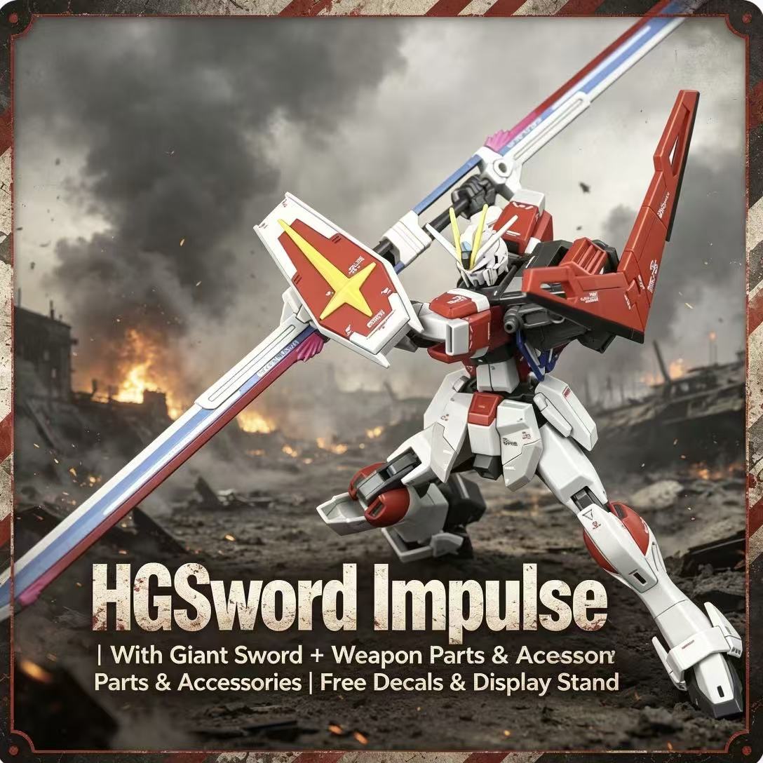 21 HG GAOGAO Sword Impulse Mec - Model Kit Pg บทวิจารณ์และราคา