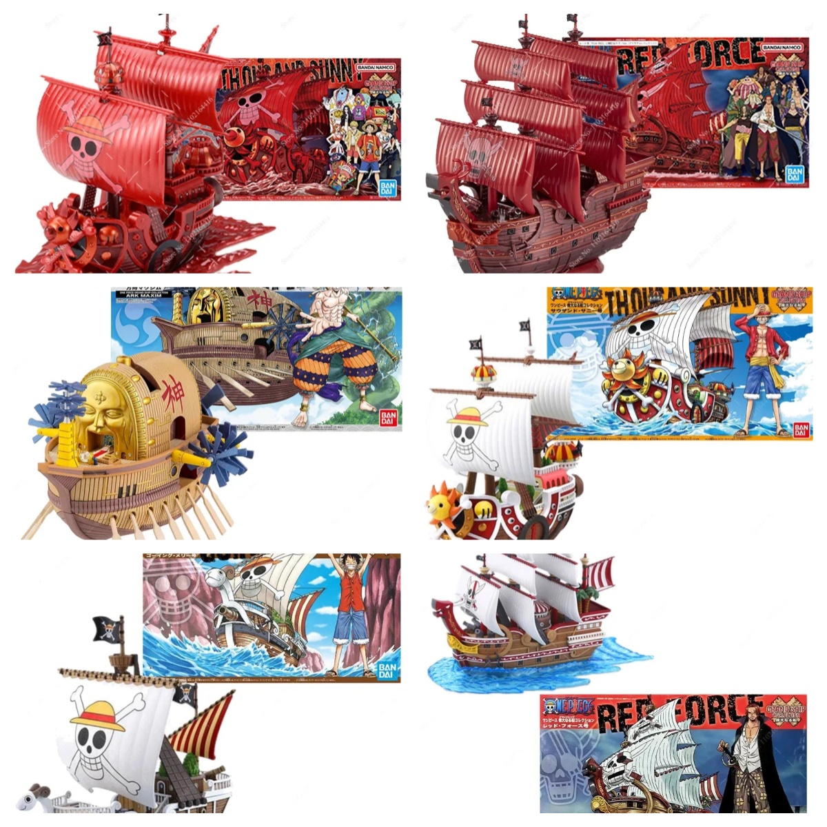 Bandai Genuine One Piece Pirat - Model Kit One Piece Ship บทวิจารณ์และราคา