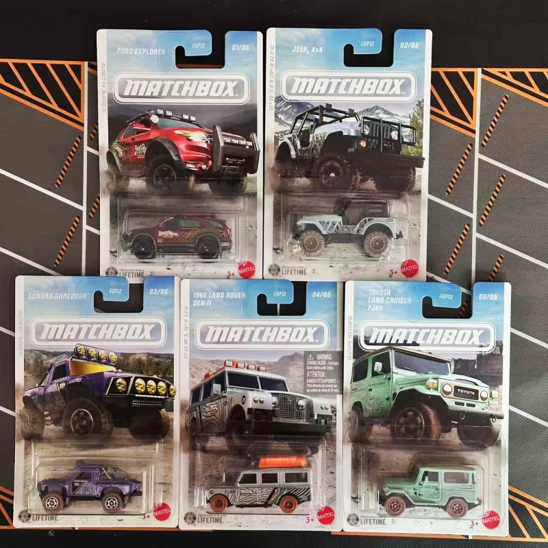 MATCHBOX Diecast Car 1:64 Off- - Model Kit Jeep บทวิจารณ์และราคา