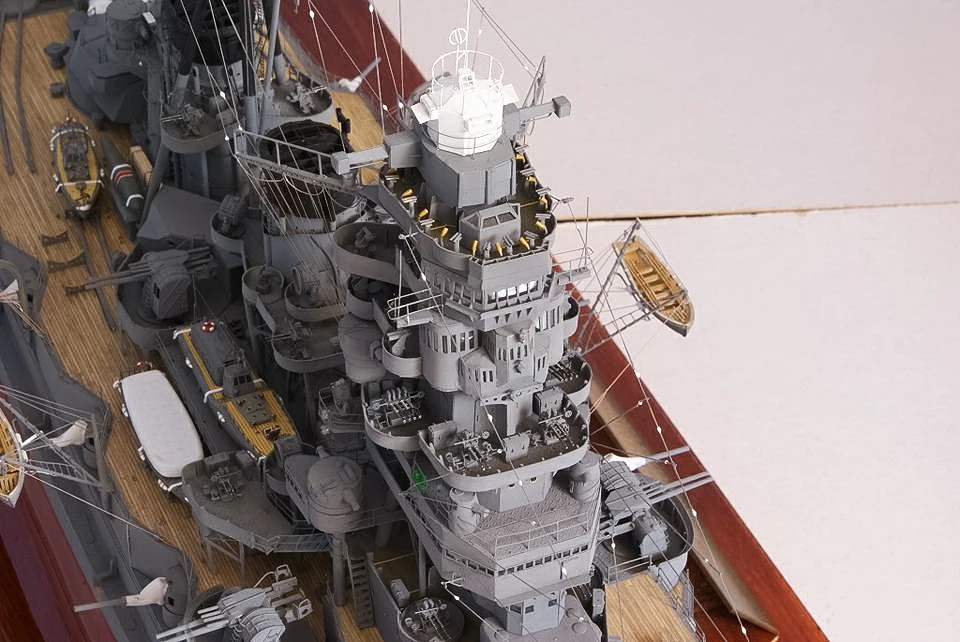 1:200 Scale WW2 Battleship Hie - Model Kit Ww2 บทวิจารณ์และราคา