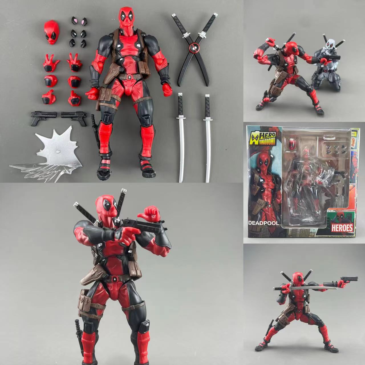 Anime figurine toy model Yamag - Model Kit Deadpool บทวิจารณ์และราคา