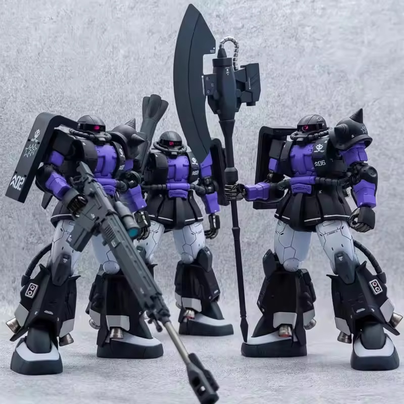 Black Sanrensei Zaku Hg 1/144  - Model Kit Zeta Gundam บทวิจารณ์และราคา