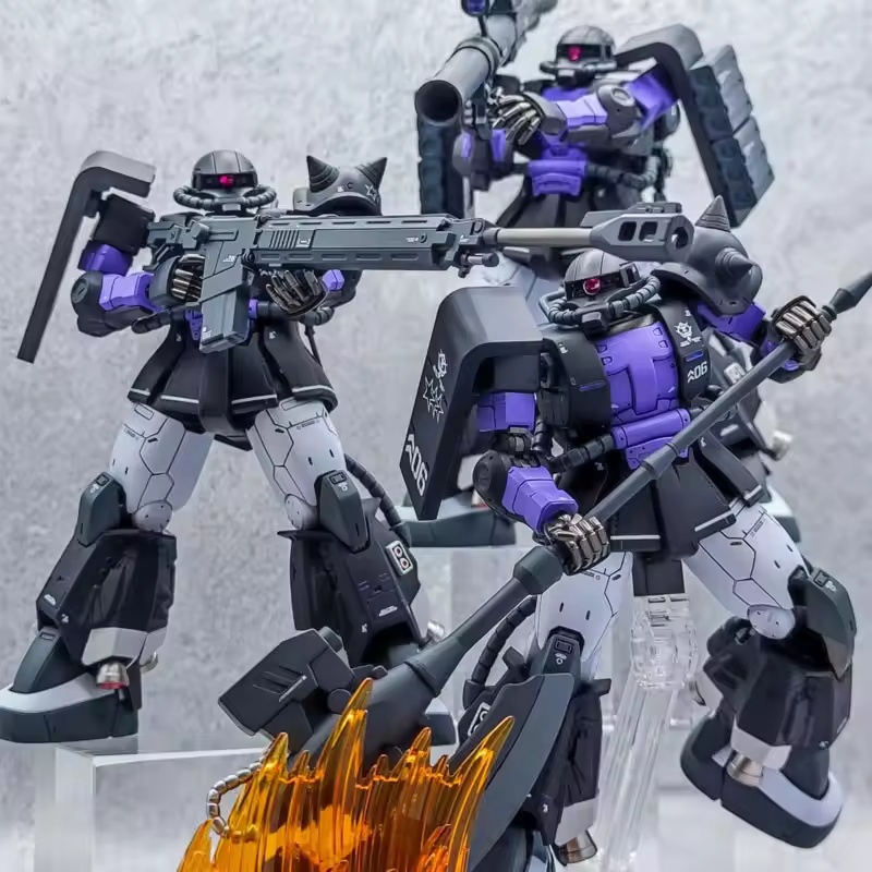 Black Sanrensei Zaku Hg 1/144  - Model Kit Zeta Gundam บทวิจารณ์และราคา